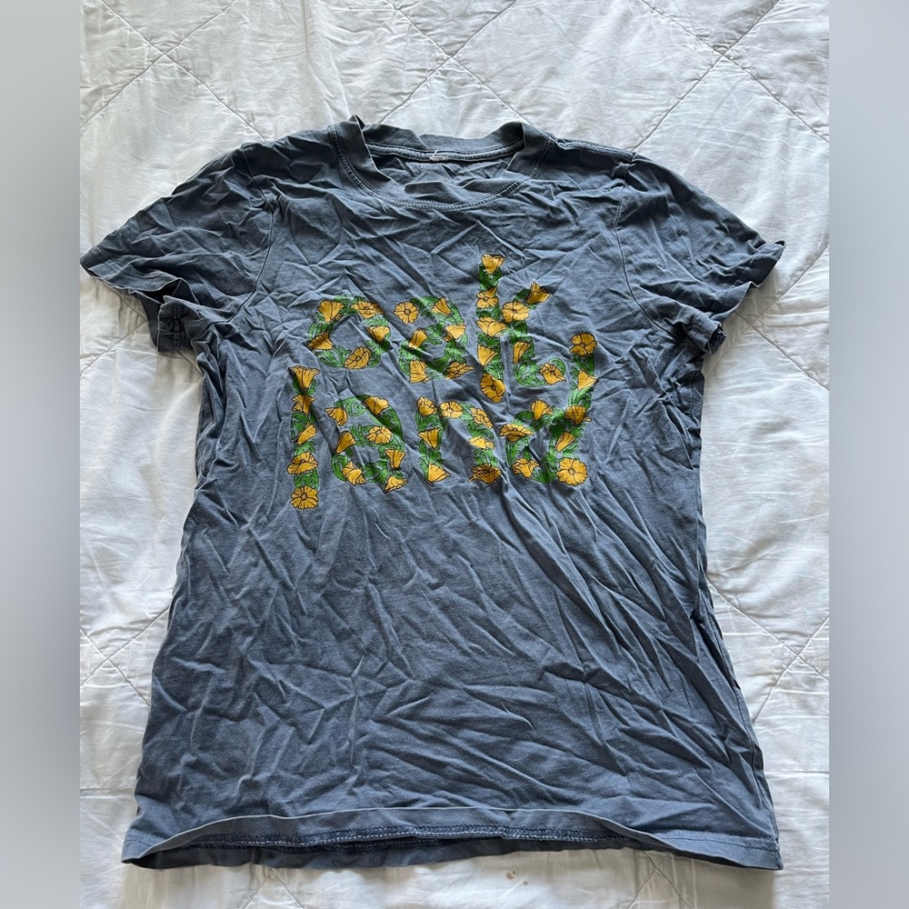 Oakland flower T shirt Oaklandish brand